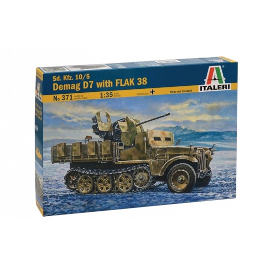 1/35 SdKfz.10/5 Demag D7 with 20mm FLAK38