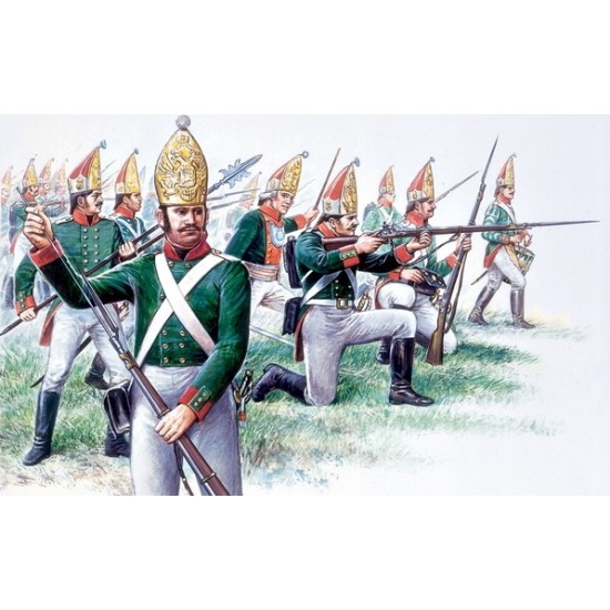1/72 Russian Grenadiers in Napoleonic Wars (50 Figures)
