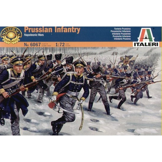 1/72 Prussian Infantry in Napoleonic Wars (48 Figures)
