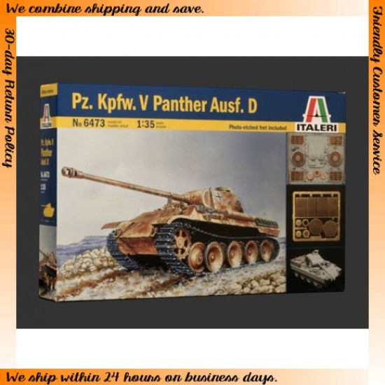 1/35 WWII Germany PANTHER AUSF.D