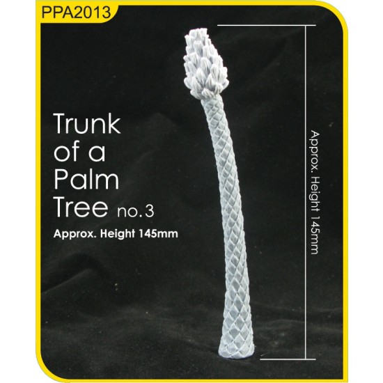 Palm Tree Trunk set No.3 - Approx. Height 145mm (Unpainted Resin kit)