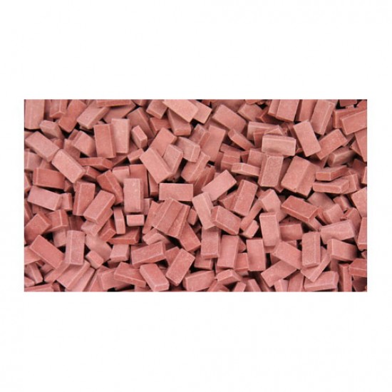 1/35, 1/32 Bricks - Dark Brick-Red (Material: Ceramic) 500pcs