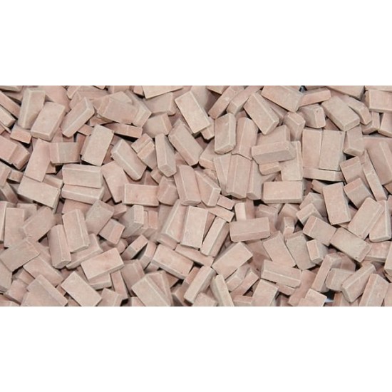 1/35, 1/32 Bricks - Medium Terracotta (Material: Ceramic) 1000pcs