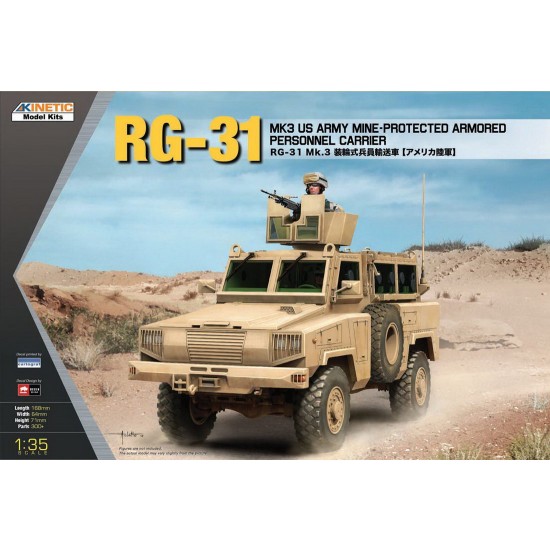 1/35 RG-31 Mk.3 US Army Mine-Protected Armoured Personnel Carrier