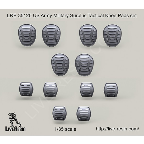 1/35 US Army Military Surplus Tactical Knee & Elbow Pads set
