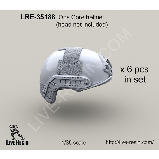 1/35 Ops Core Helmet Set without Head (6 sets)