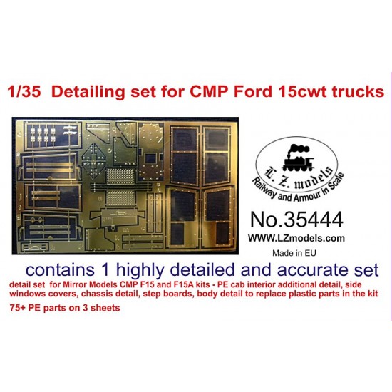 1/35 Detailing set for Mirror Models CMP Ford 15cwt Trucks
