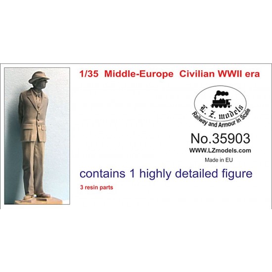 1/35 WWII Middle-Europe Civilian (1 Figure)