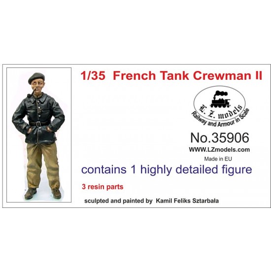 1/35 French Tank Crewman II (1 Figure)