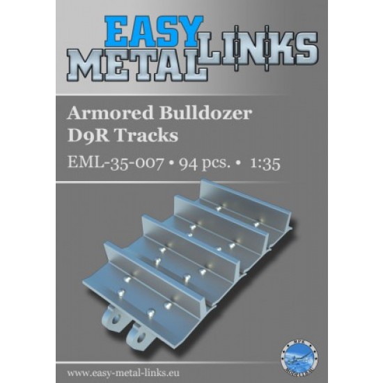 1/35 Armored Bulldozer D9R Metal Track set for MENG Doobi Dozer kit (94pcs)