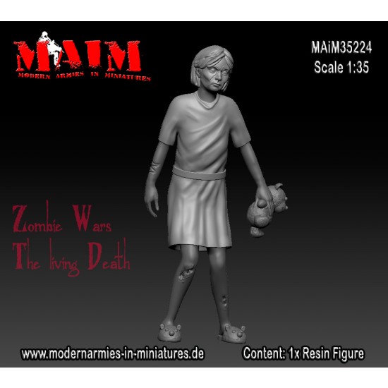 1/35 Zombie Series: little Girl (1 figure)