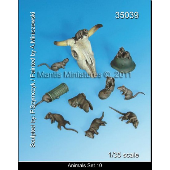 1/35 Animal Set 10 - Rats