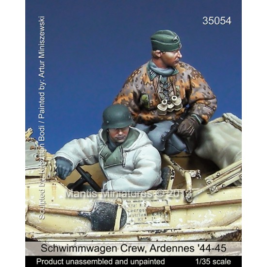 1/35 Schwimmwagen Crew for Tamiya 35224 kit (2 figures)