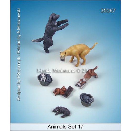 1/35 Animals Set 17 (7pcs)