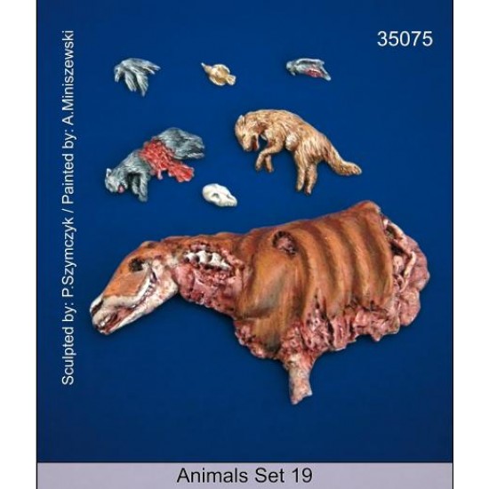 1/35 Animals Set Vol.19 - Corpses (7pcs)