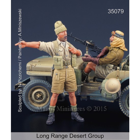 1/35 British LRDG (Long Range Desert Group) Workers Set (2 Figures) 