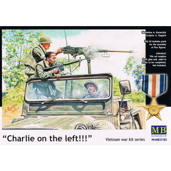 1/35 Vietnam War Series -"Charlie On The Left!" (5 figures)