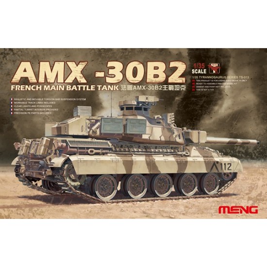 1/35 AMX-30B2 French Main Battle Tank (MBT)