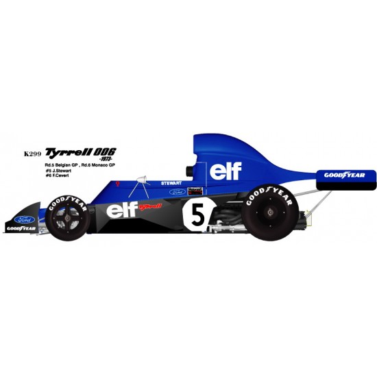 1/20 Full Detail Multimedia kit - Tyrrell 006 1973 Rd.5 Belgium/Rd.6 Monaco GP