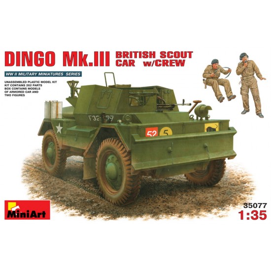 1/35 British Scout Car Dingo Mk.III w/Crew 