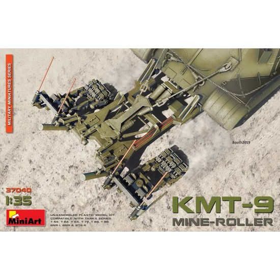 1/35 Mine-Roller KMT-9 for T-55/62/64/72/80/90/BMR-1/2/BTS-4