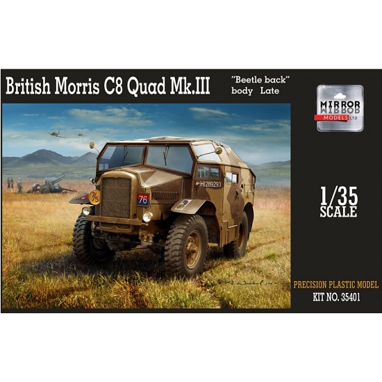 1/35 British Morris C8 Quad Mk.III "Beetle Back" Body - Late Version