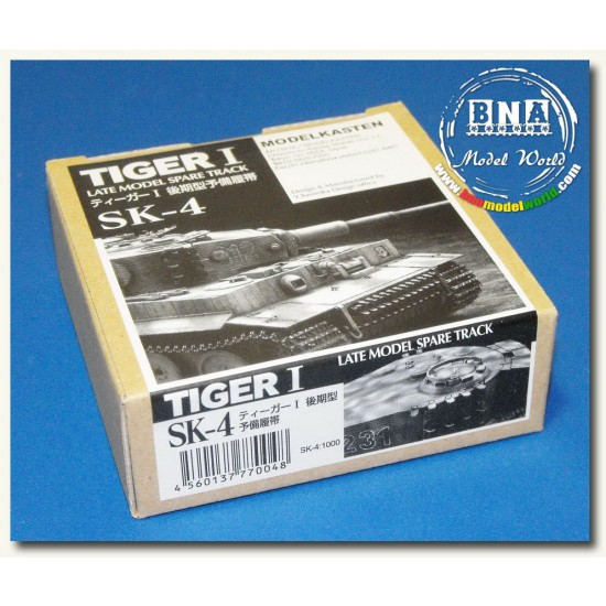 1/35 Tiger I Late Model Spare Track Set (24 Links)