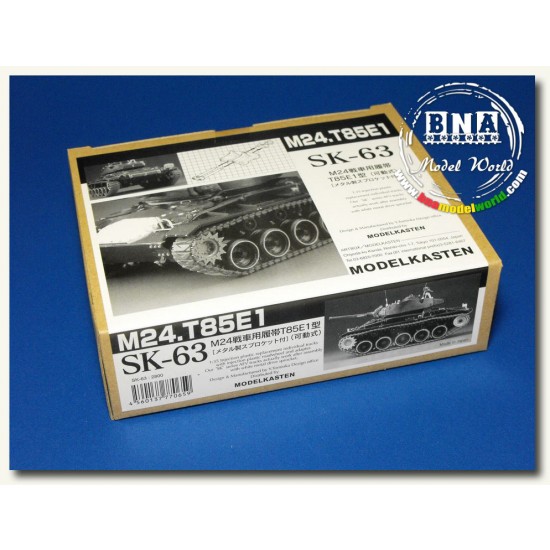 1/35 T85E1 Workable Track Set for US M24 Gun Motor Carriage