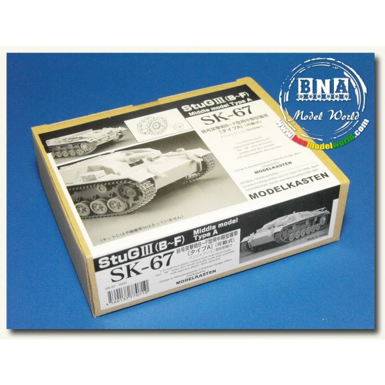 Workable Track Set for 1/35 Stug III (B-F) Middle Model Type A