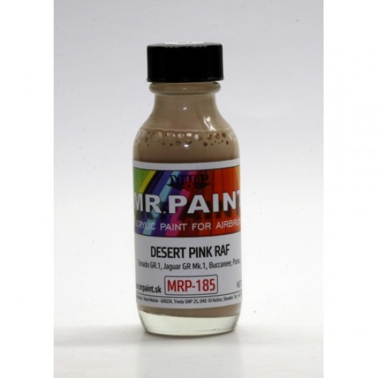 Acrylic Lacquer Paint - Desert Pink RAF 30ml