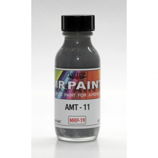 Acrylic Lacquer Paint - AMT-11 Blue Grey 30ml