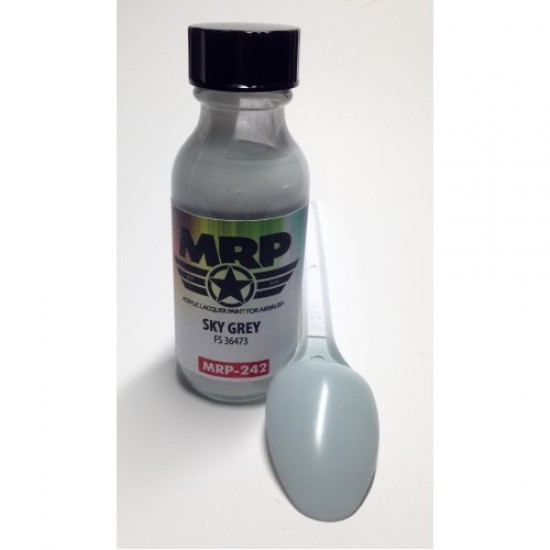 Acrylic Lacquer Paint - Sky Grey (FS 36473) 30ml