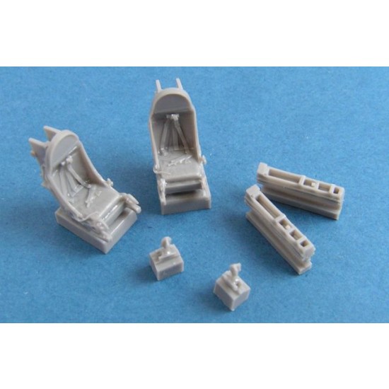 1/72 WAC T-37 Ejection Seats Set for Cessna A-37A Dragonfly for Academy/Hasegawa kit