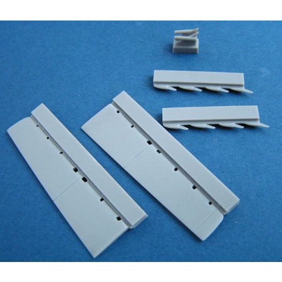 1/72 Dassault Mirage 2000 Control Surfaces for Heller kit
