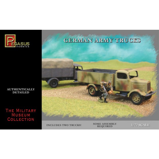 1/72 German Army Trucks (2 kits)