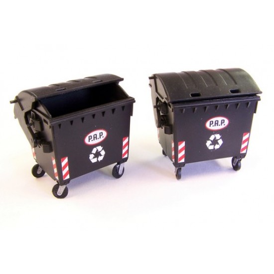 1/35 Waste Containers / Garbage Bins (2 containers)