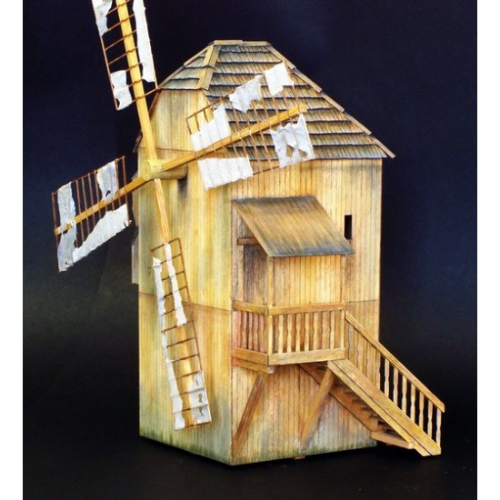 1/35 Windmill (Laser Carved Wooden Parts)