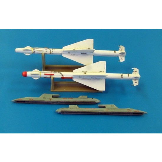 1/48 Russian Missile R-23T Apex set (Resin parts + PE + Decals)