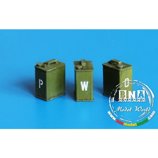 1/35 WWII GB Cans 