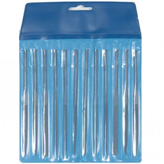 Needle Files Set (12x 5-3/4inch Assorted Files) 