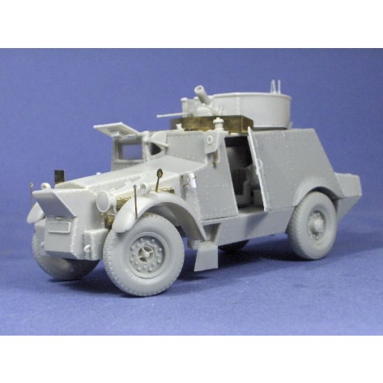 1/35 WWII Morris C9 British Armoured Car Resin kit with Decals