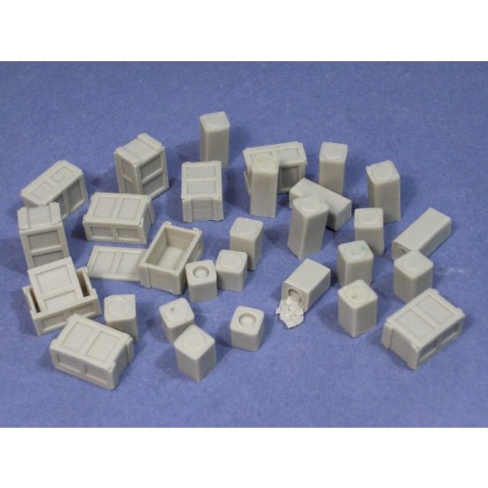 1/35 Compo Boxes (Composite Ration Packs)(x10) and Biscuit Tins (x18)