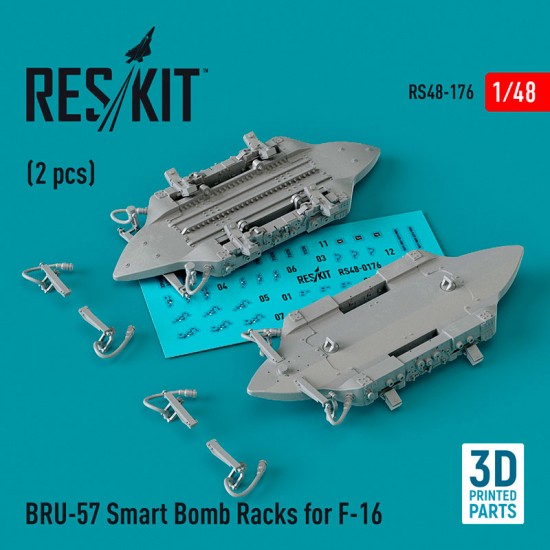 1/48 F-16 BRU-57 Smart Bomb Racks (2 pcs)