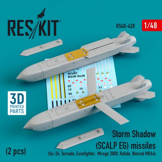 1/48 Storm Shadow (SCALP EG) Missiles (2 pcs) for Su-24, Tornado, Eurofighter