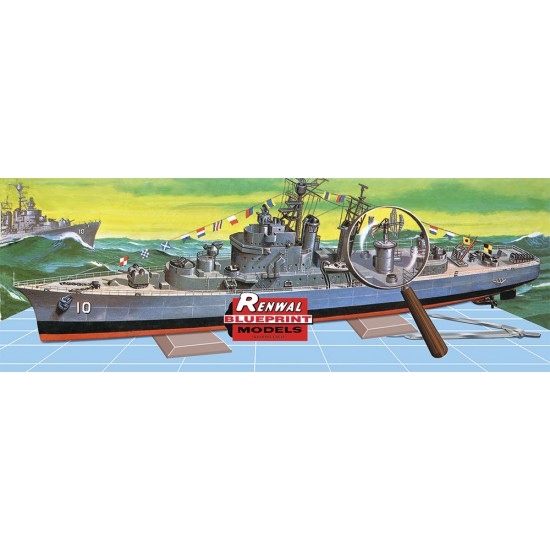 1/500 USS King Farragut-Class Guided Missile Destroyer