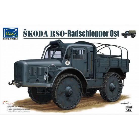 1/35 Skoda RSO-Radschlepper Ost 