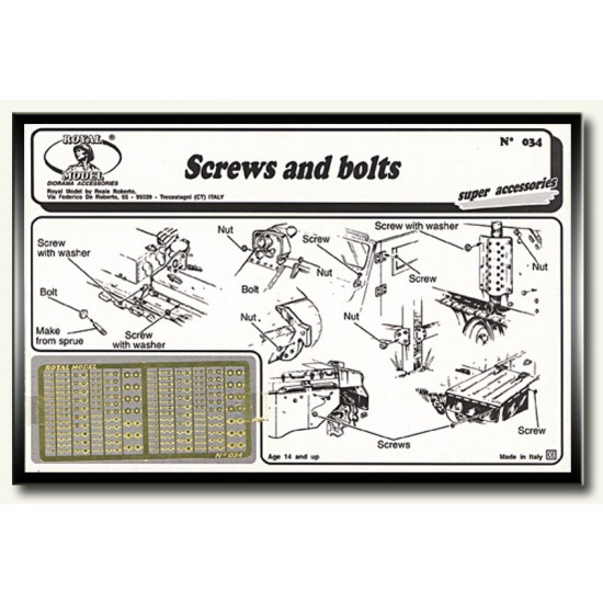 1/35 Screws and Bolts