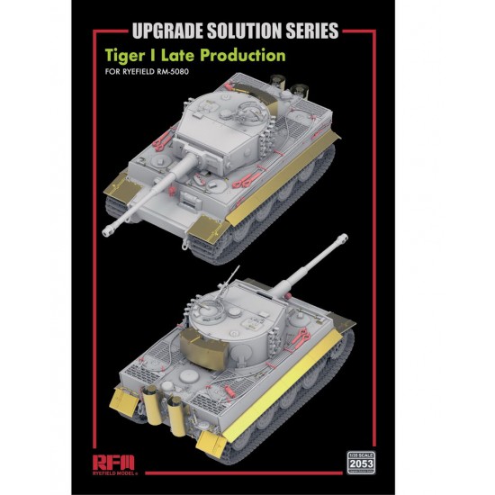 1/35 Tiger I Late Production Upgrade Detail set for RM-5080