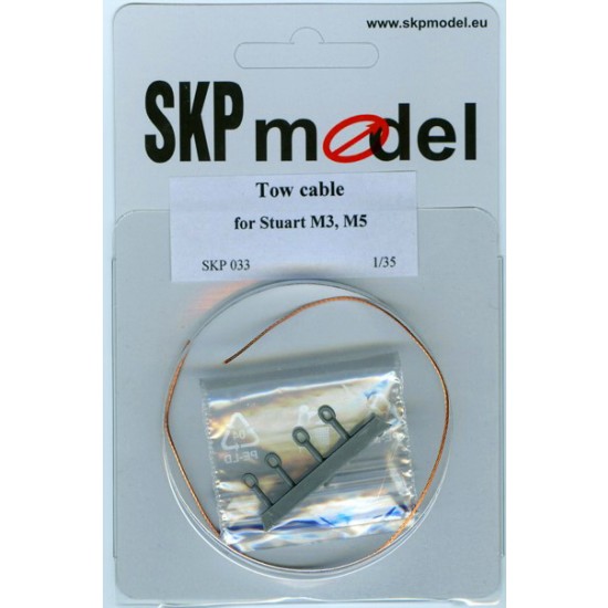 Tow Cable for 1/35 Stuart M3, M5