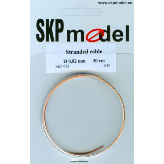 Stranded Cable #0.82 30cm for 1/35 Scale